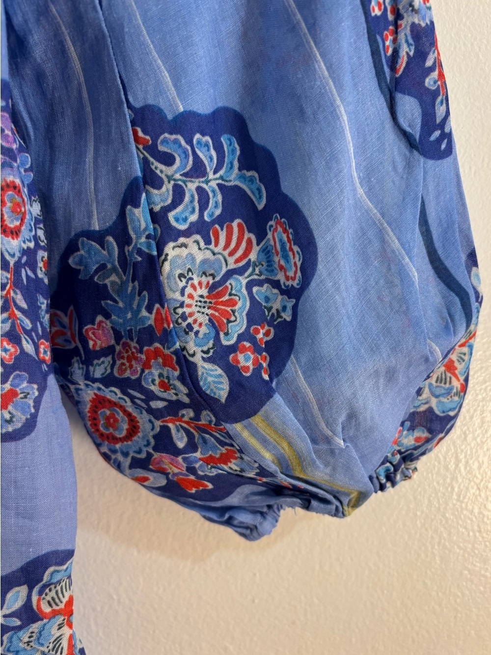 Zara ZW Collection Printed Ramie Tunic Dress, Size XS - Picture 5 of 16